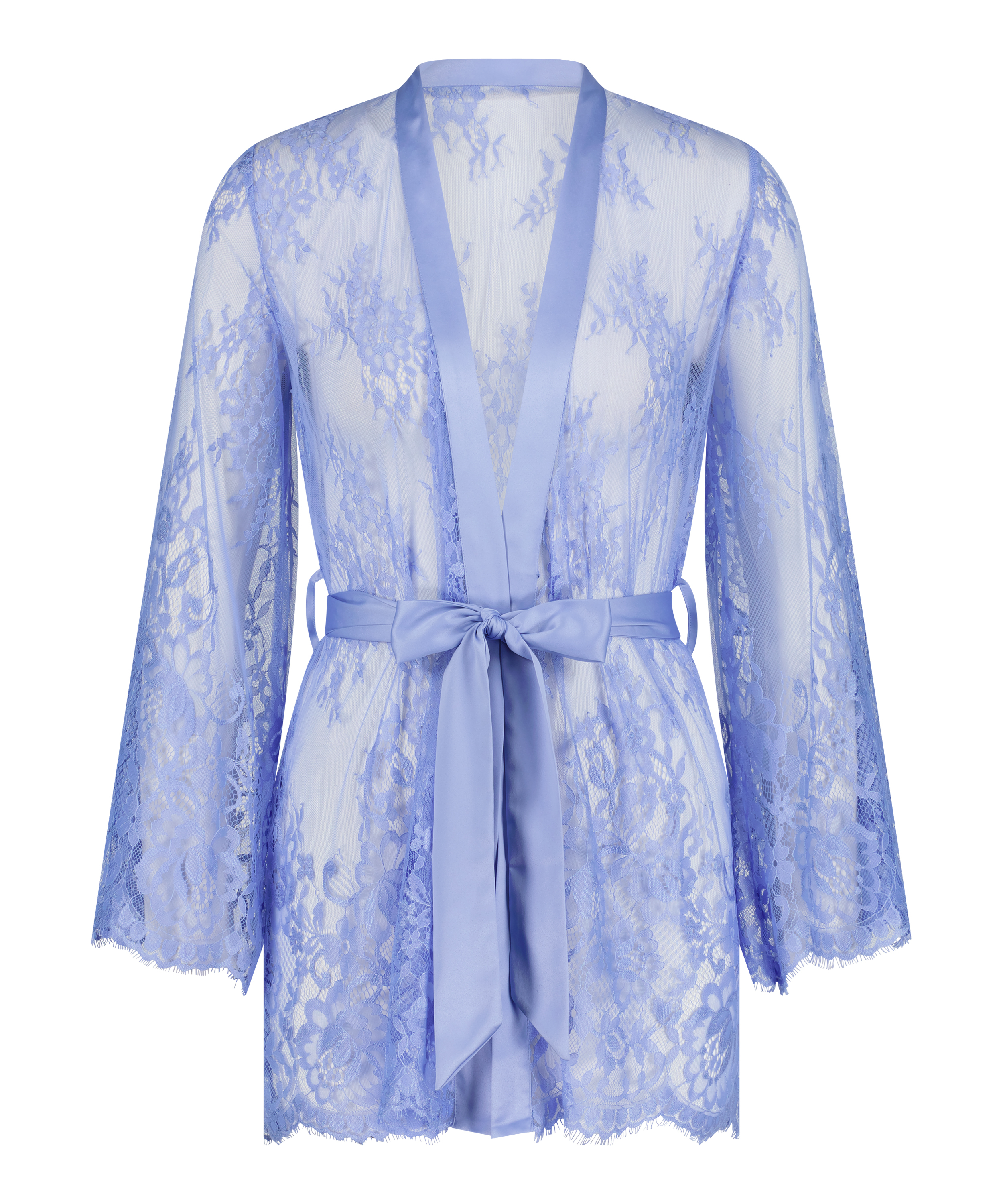 Kimono Lace Isabelle, Pourpre, main