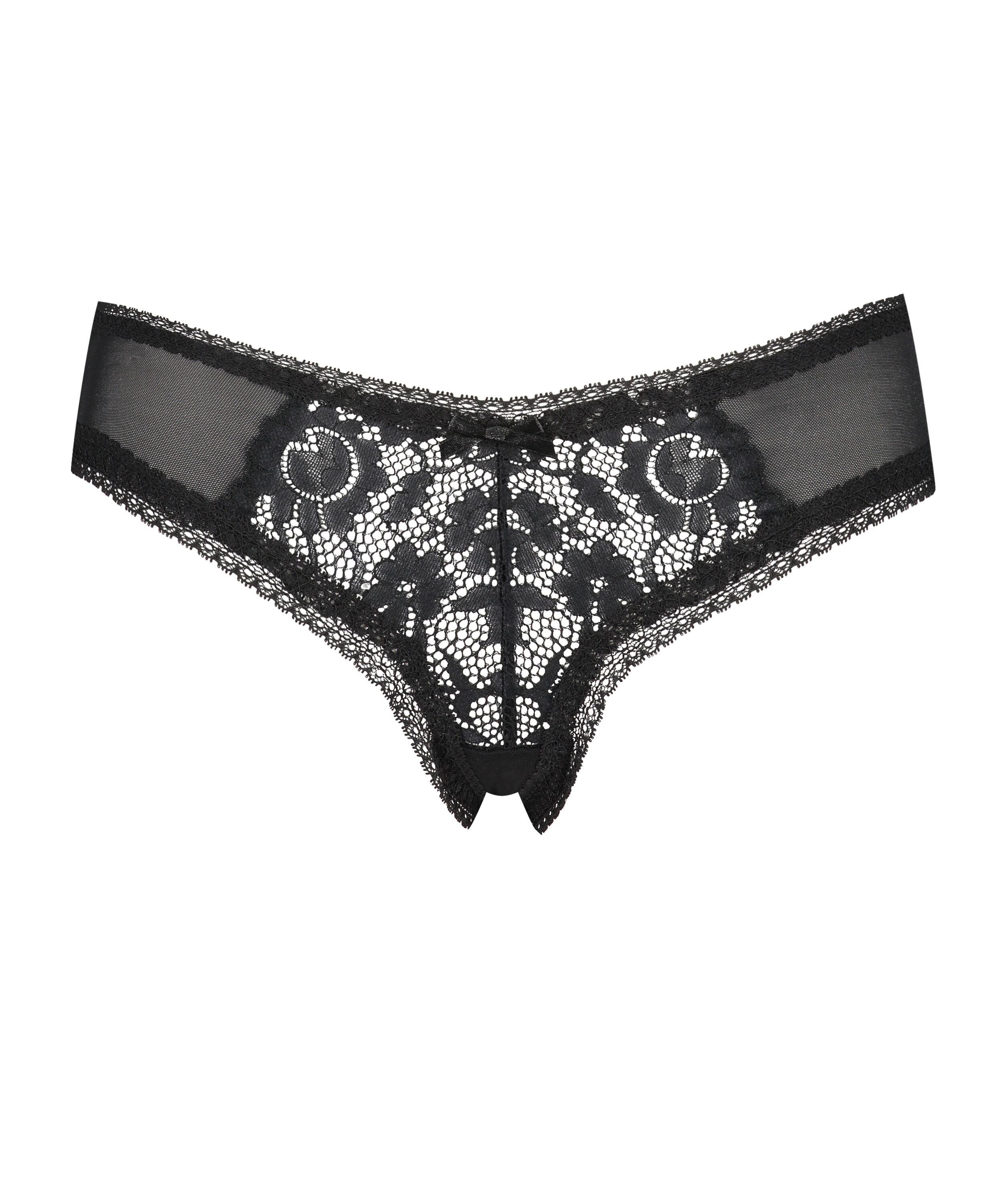 V-shape brazilian Franzi, Zwart