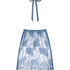 Slipdress Magdalena, Blauw