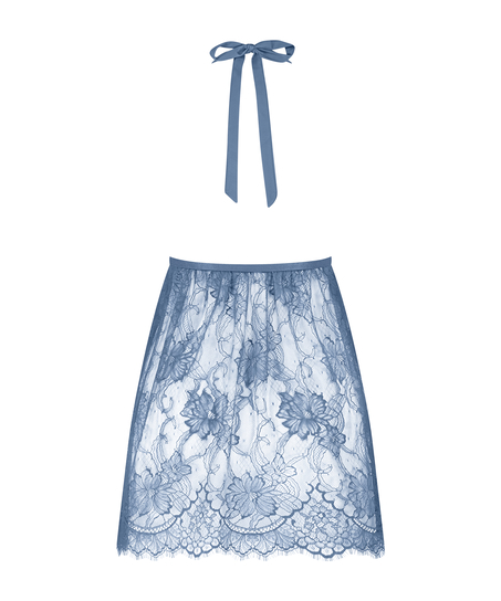Slipdress Magdalena, Blauw