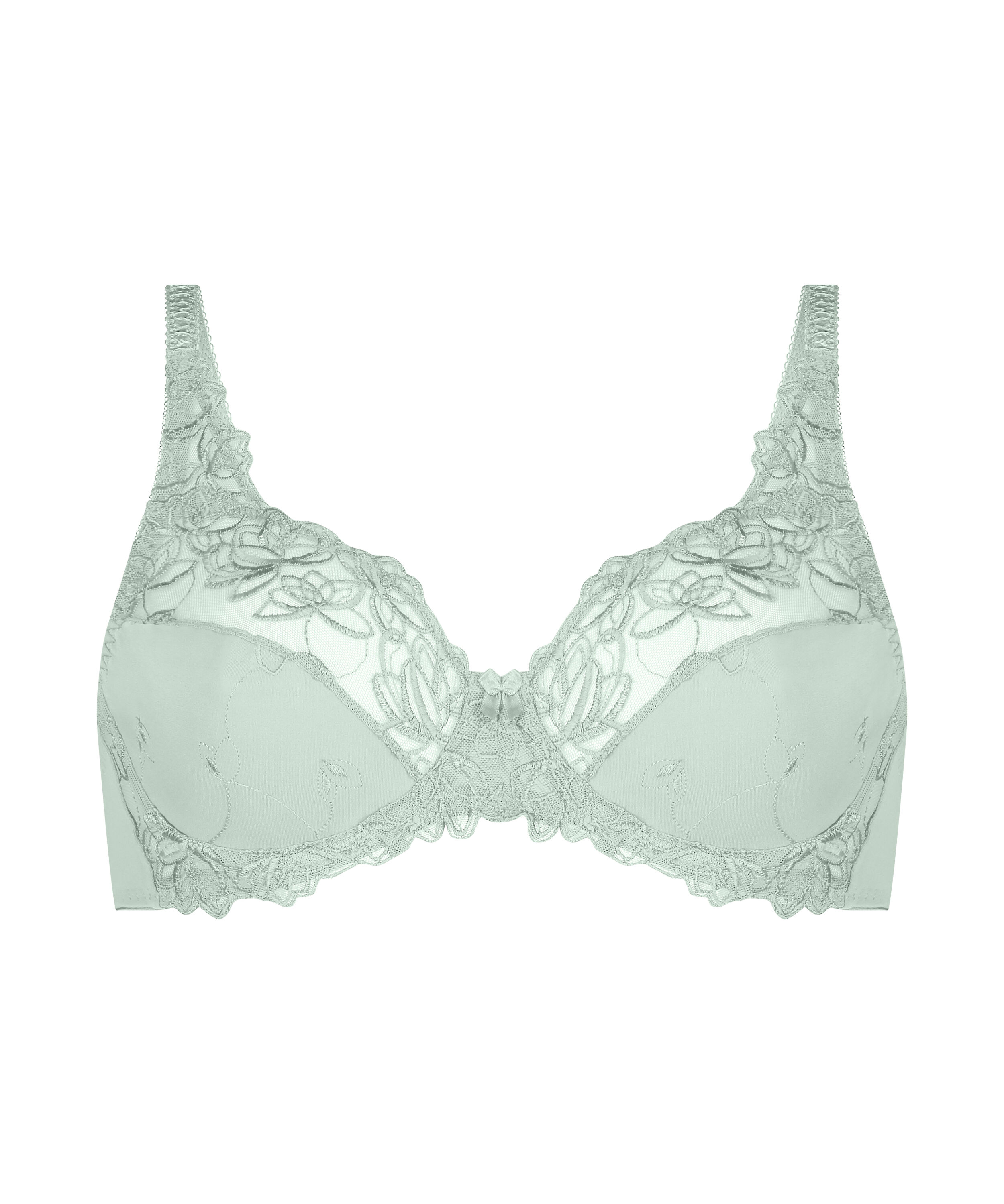 Niet-voorgevormde beugel bh Diva, Groen