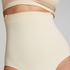 String taille haute à gaine sculptante sans coutures mise en forme, Beige