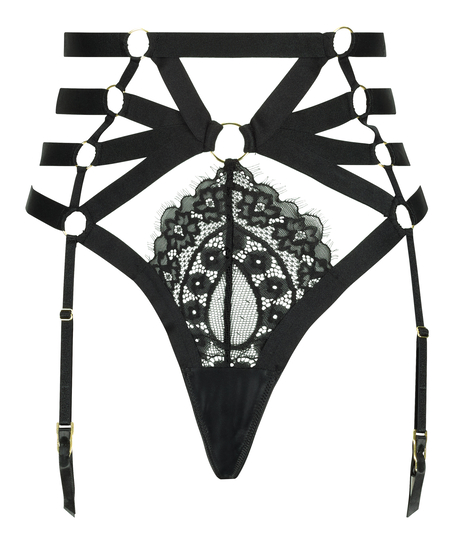 String haut Femme, Noir