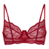 Soutien-gorge non-rembourré à armatures Isabelle, Rouge