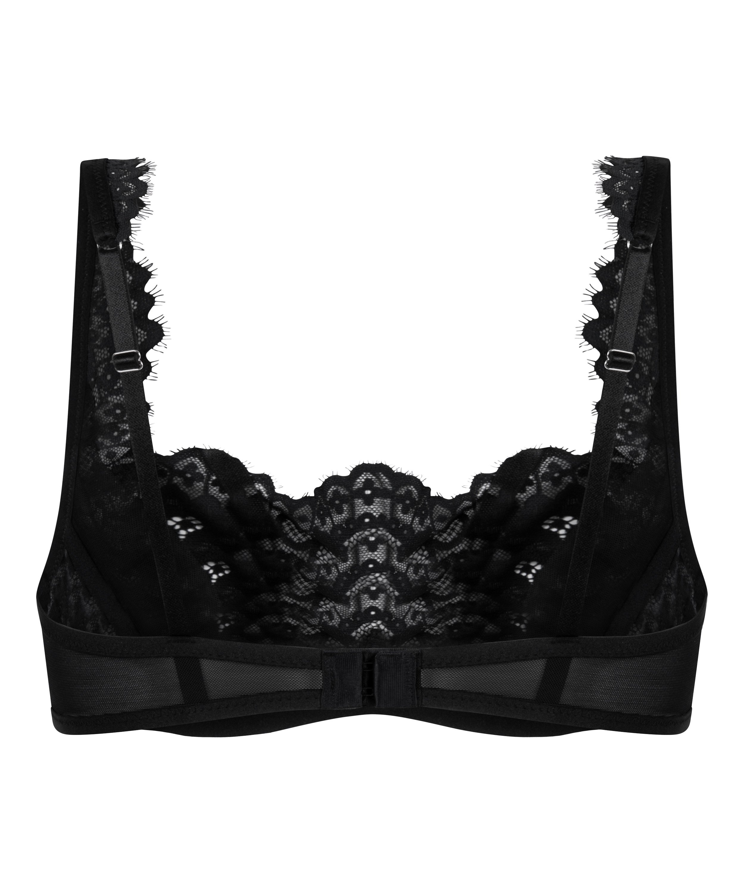 Soutien-gorge &agrave; armatures non rembourr&eacute; Valora, Noir, main