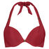 Voorgevormde push-up bikinitop Sunset Dream, Rood