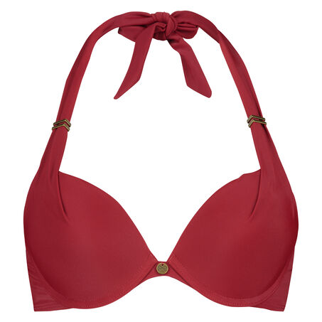 Voorgevormde push-up bikinitop Sunset Dream, Rood