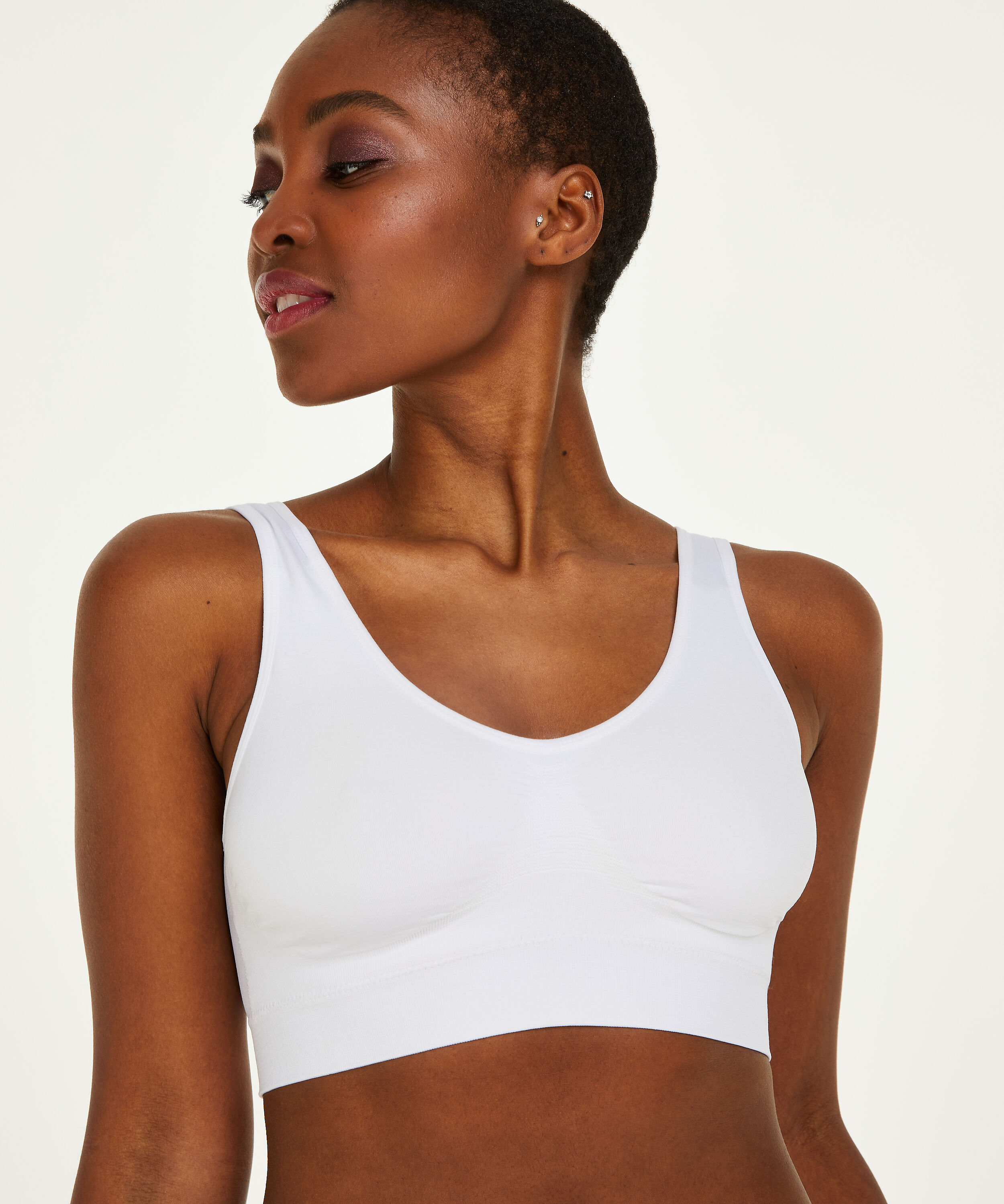 Naadloze croptop