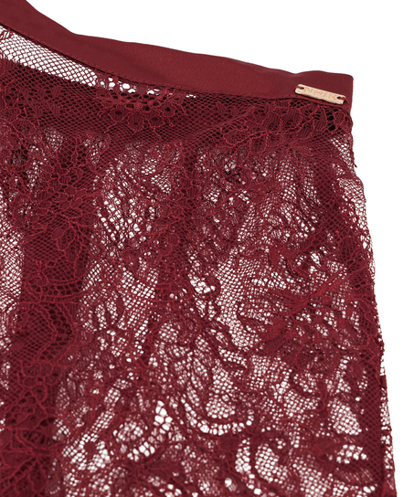 Shorts Lace Delphine, Rood