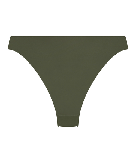 Hoog uitgesneden Bikinibroekje Luxe, Groen