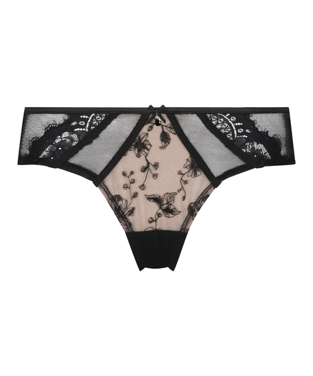 Slip brésilien Sia, Noir