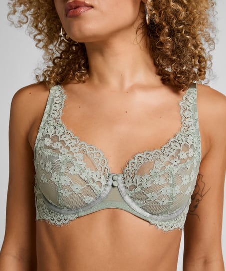 Soutien-gorge à armatures non-préformé Daisy, Vert