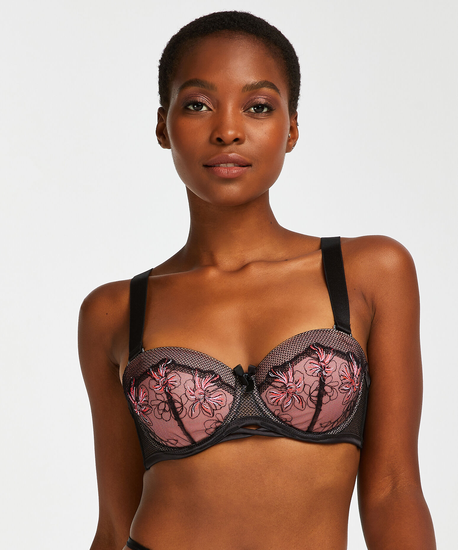 Soutien-gorge &agrave; armatures pr&eacute;form&eacute; Emily, Noir