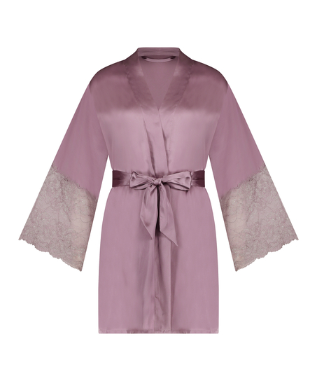 Kimono Satin, Paars