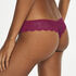 String Invisible Lace back, Pourpre