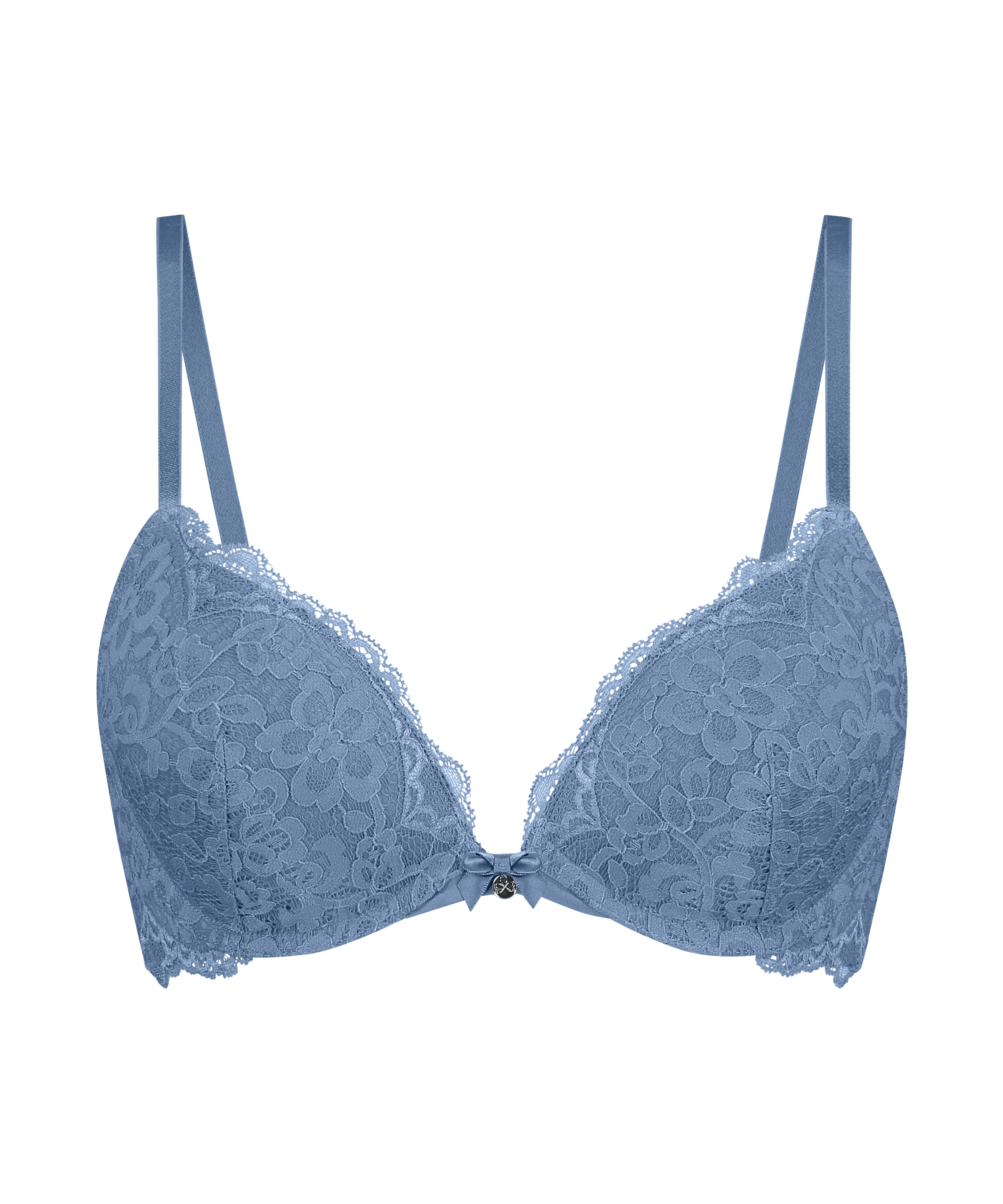 Voorgevormde push-up beugel bh Marine, Blauw, main