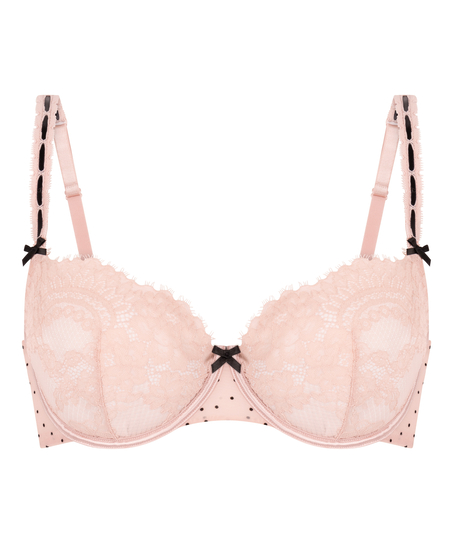 Soutien-gorge &agrave; armatures non-rembourr&eacute; Dorothy, Rose