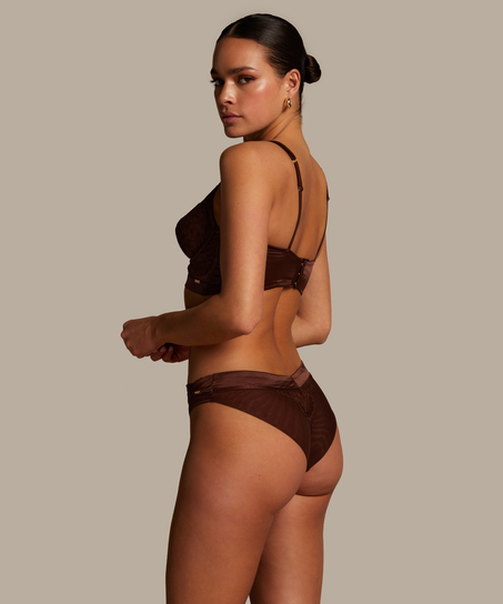 Soutien-gorge à armatures non préformé Indigo, Brun