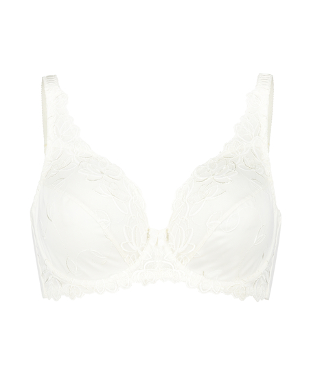 Soutien-gorge &agrave; armatures non-pr&eacute;form&eacute; Diva, Blanc