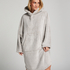 Hoodie en flanelle et polaire, Gris