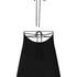 Slipdress Billie, Zwart