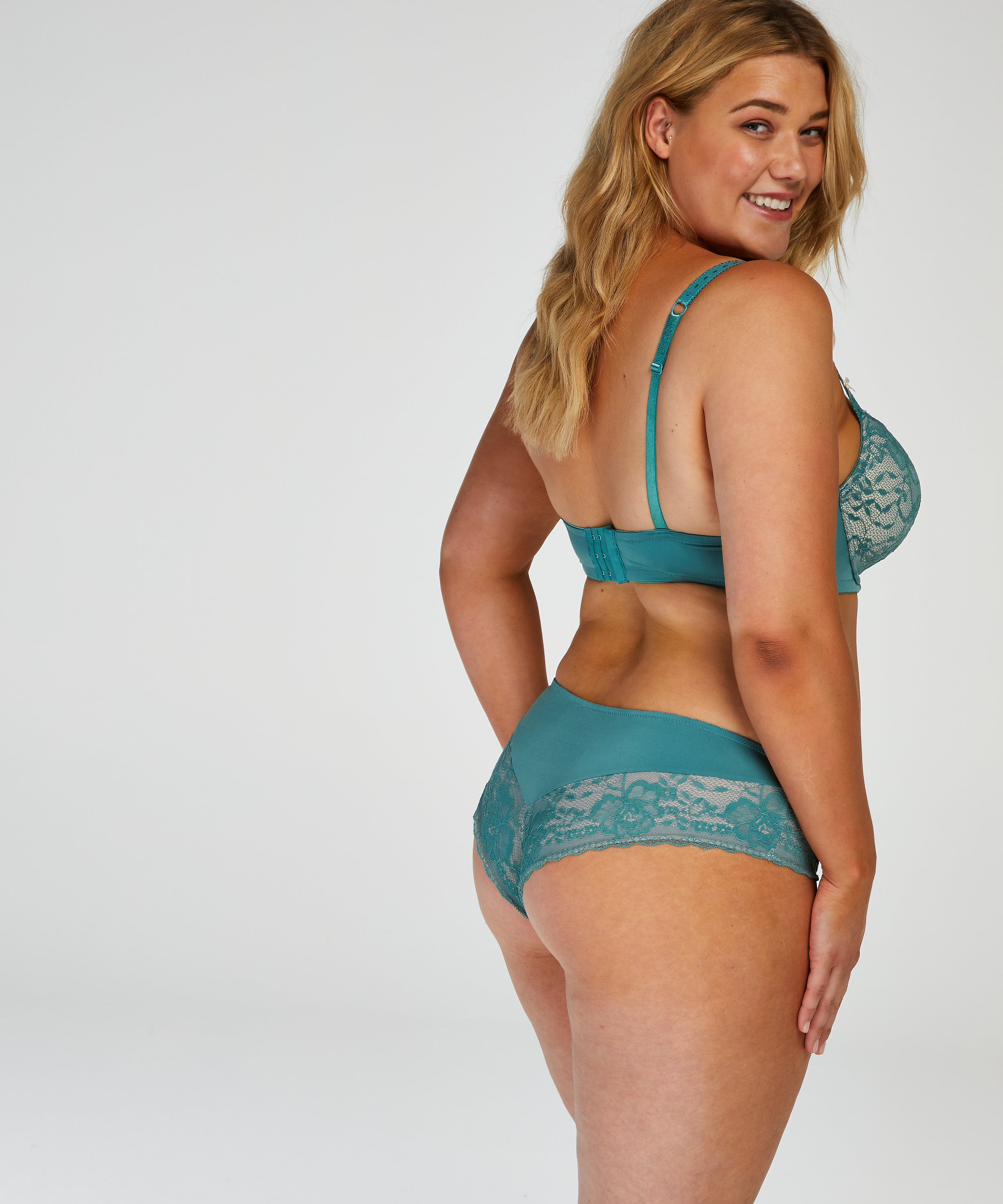 Soutien-gorge &agrave; armatures pr&eacute;form&eacute; Theresa, Vert, main