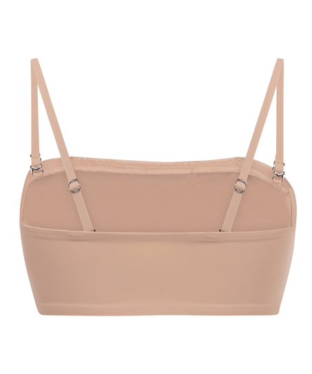 Bandeau Bralette Smooth, Beige