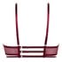Niet-voorgevormde longline beugel bh Scarlett, Rood