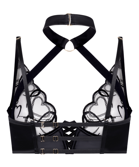 Soutien-gorge &agrave; armatures non-rembourr&eacute; Olivia, Noir