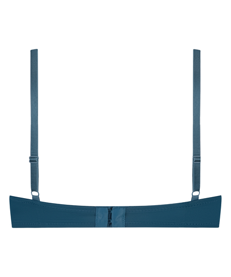 Voorgevormde beugel bh Plunge, Blauw