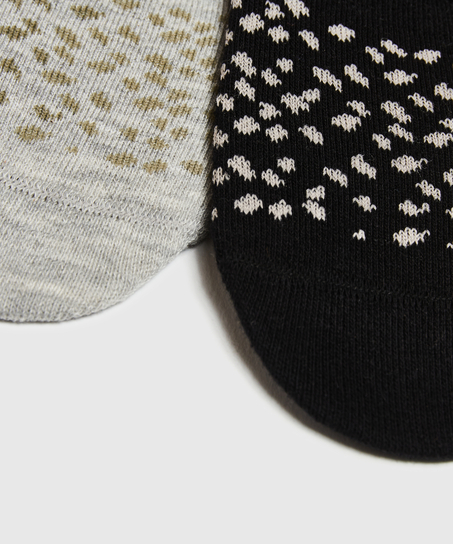 2 Paires de Chaussettes, Noir