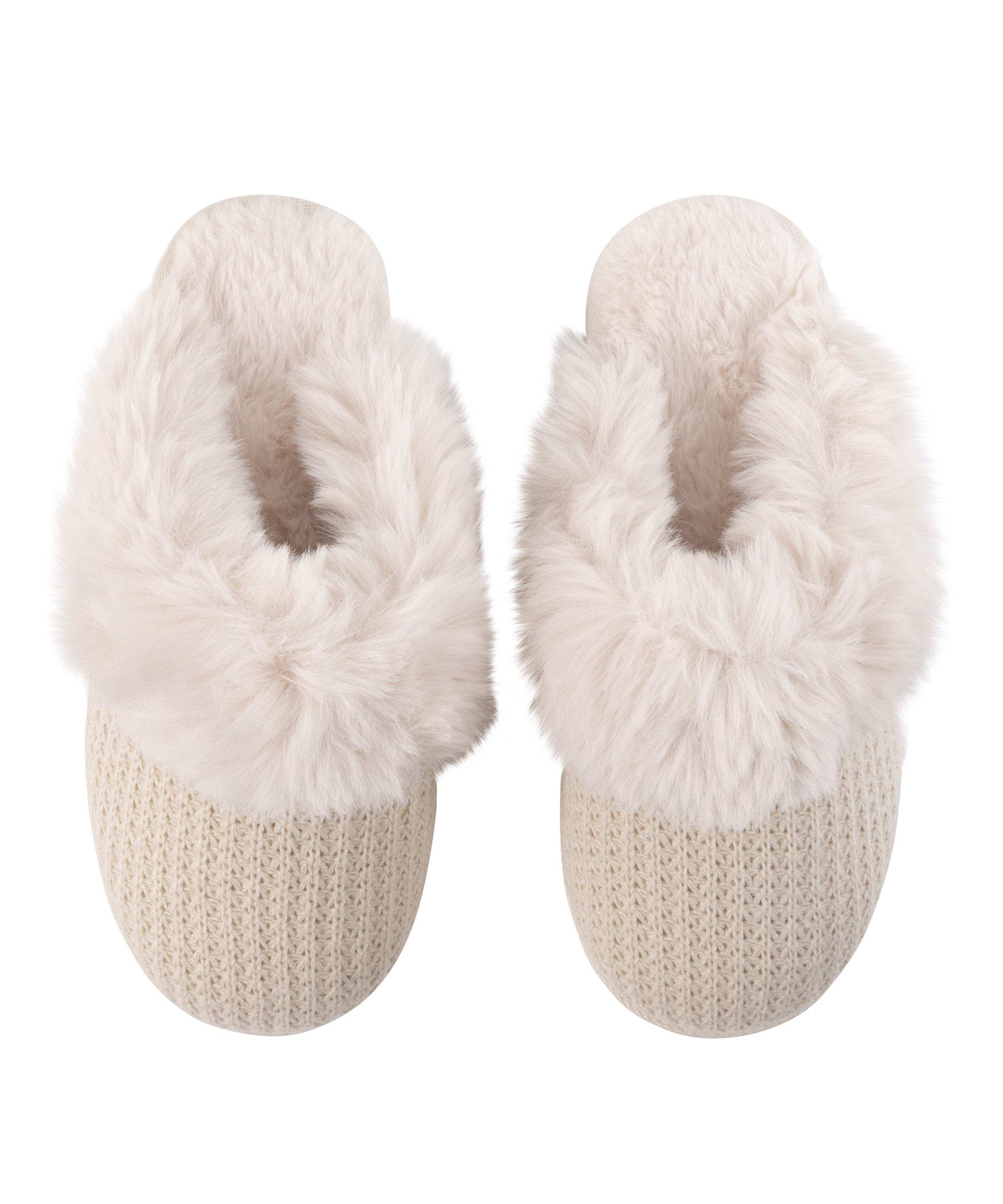 Pantoufles mules Lowan, Blanc, main