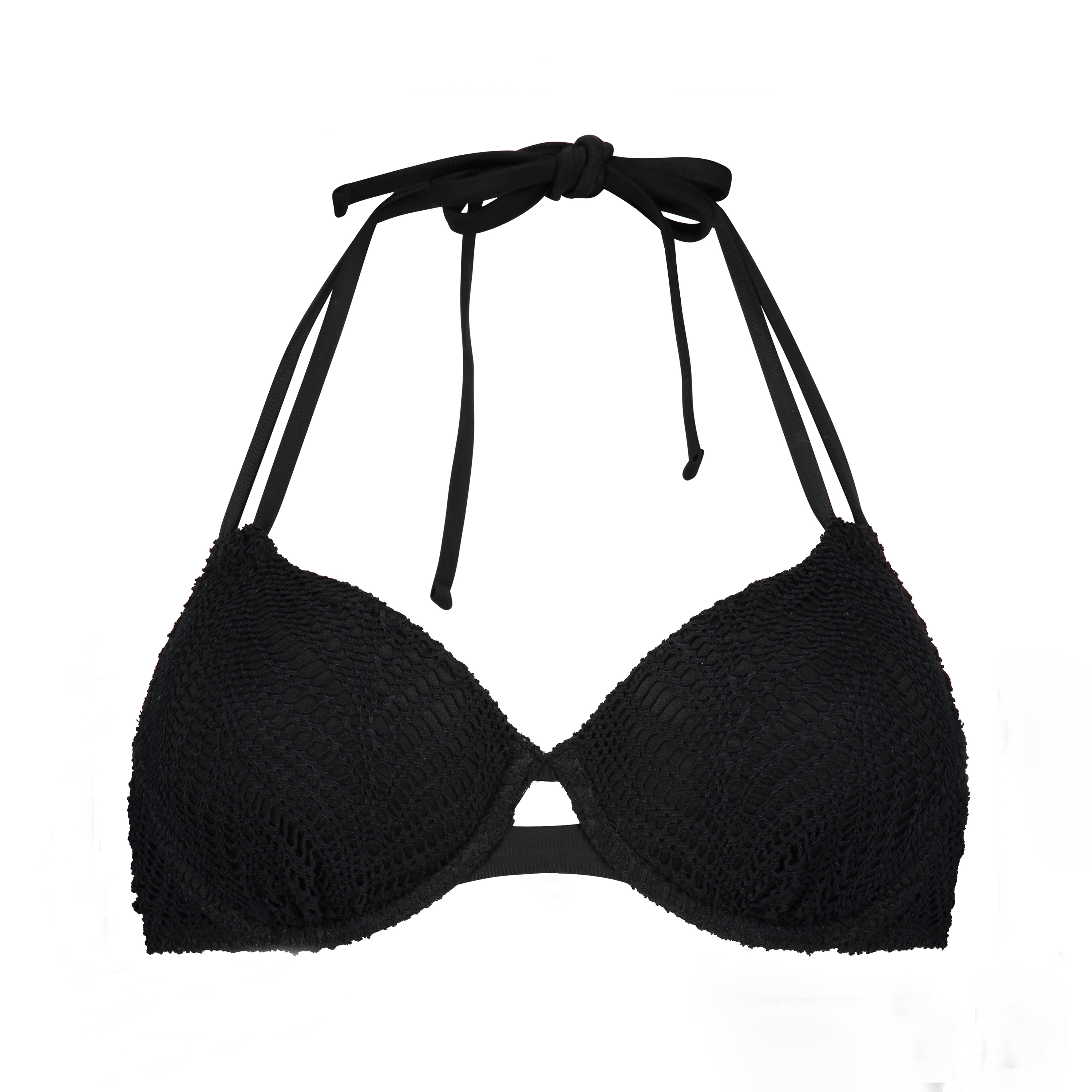Haut de bikini à armatures préformé Pacific Doutzen, Noir, main