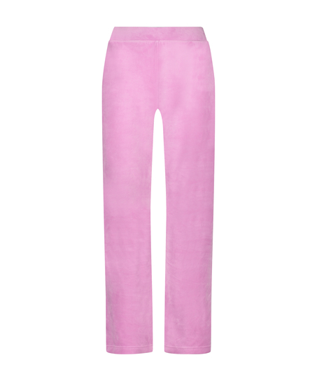 Petite Pyjamabroek velours, Roze