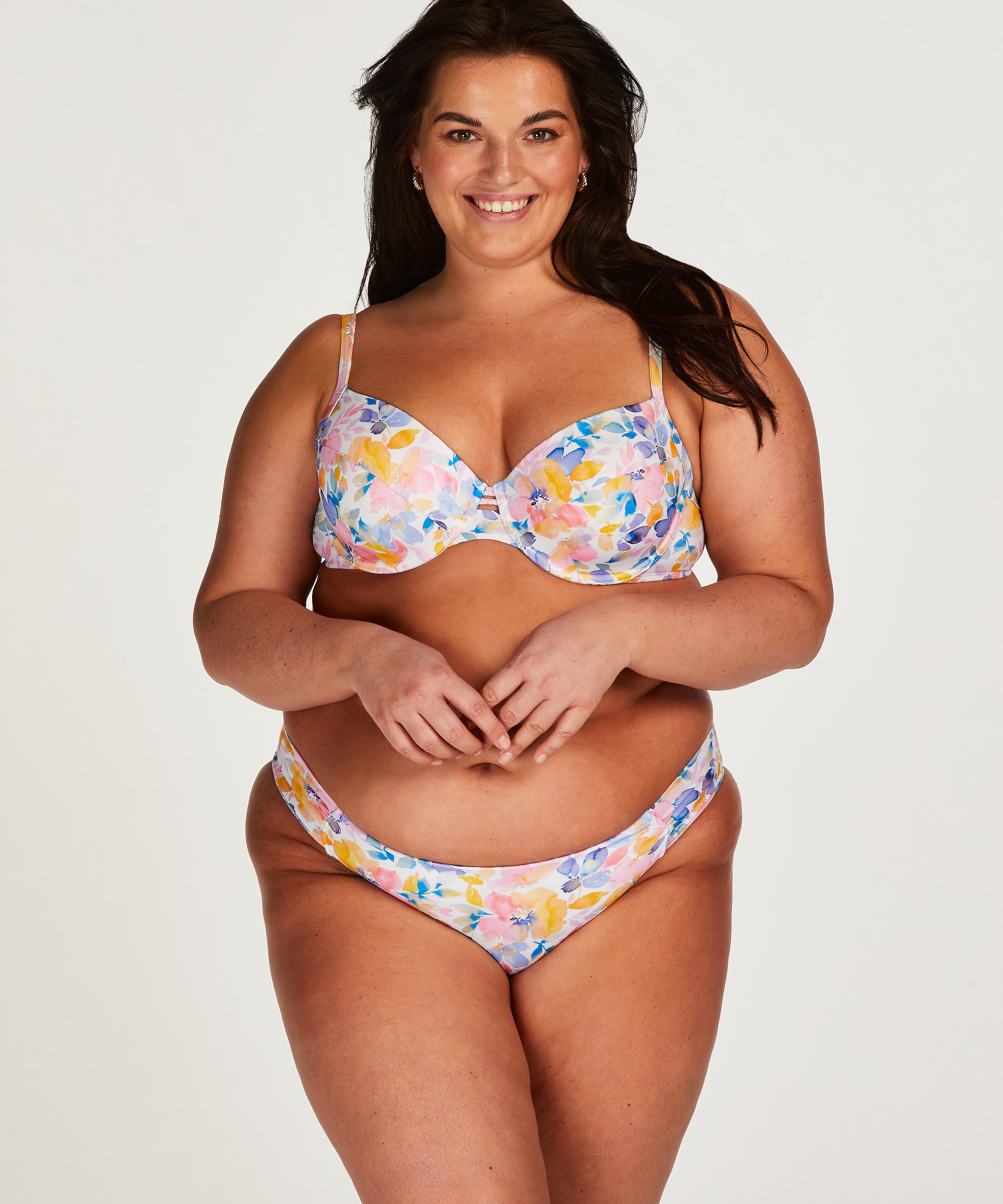 Voorgevormde beugel bikinitop Palma, Wit, main