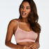 Soutien-gorge d&rsquo;allaitement preform&eacute; Lucina, Rose