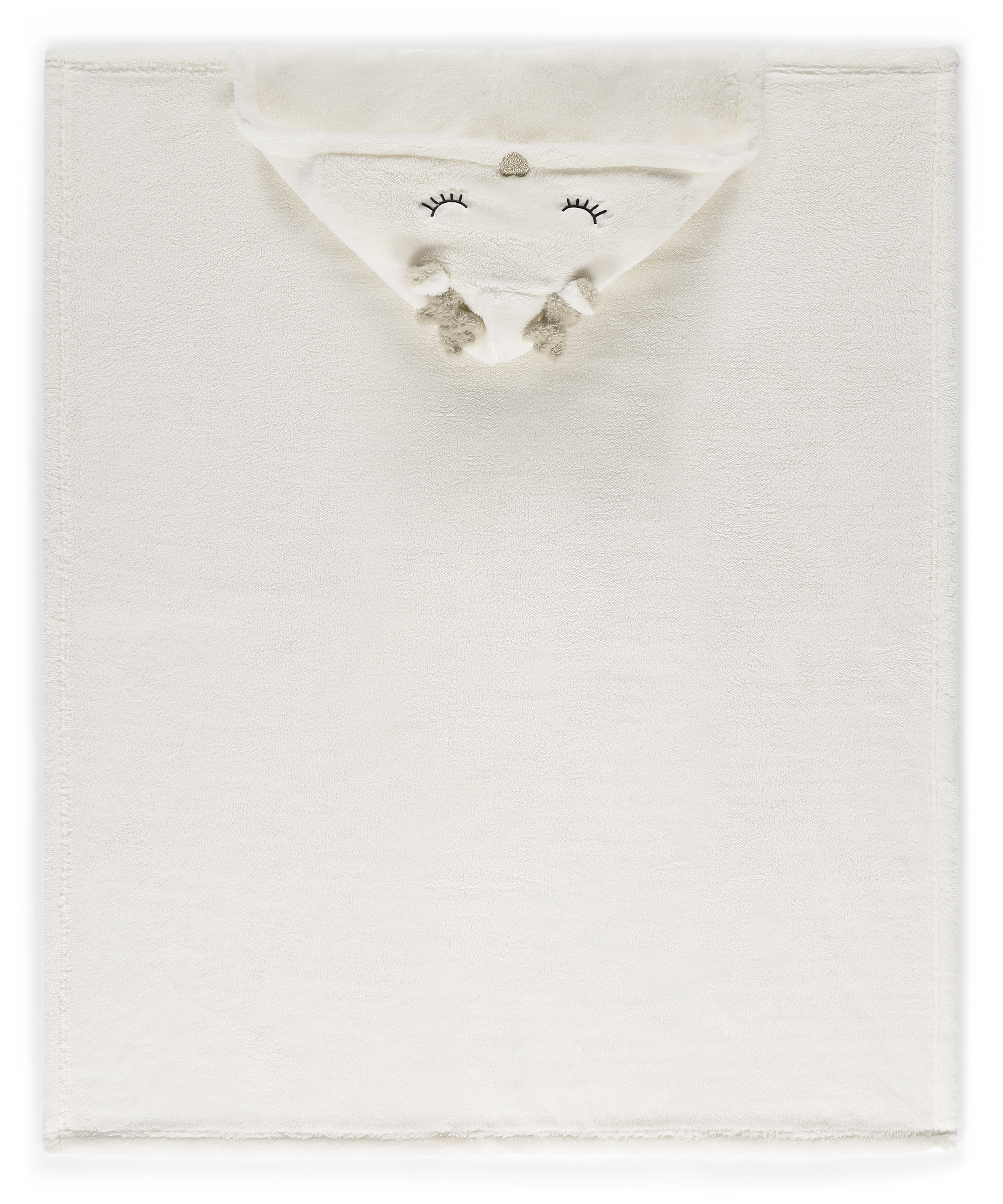 Knuffeldeken Rendier, Wit, main