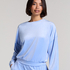 Velours Top, Blauw