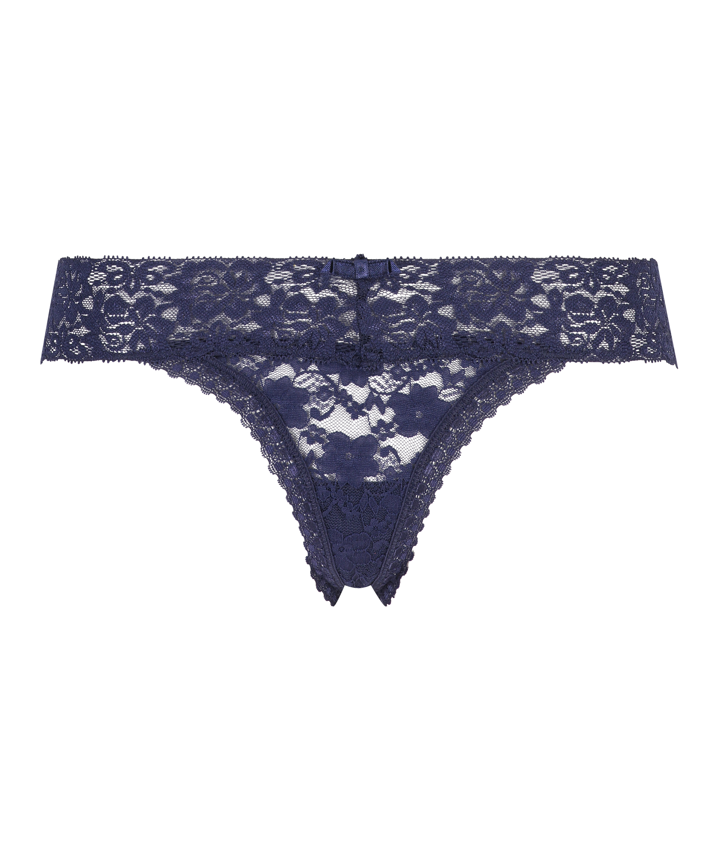 String Floral lace, Blauw, main