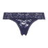 String Floral lace, Blauw