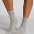 Chaussettes courtes en modal, Gris