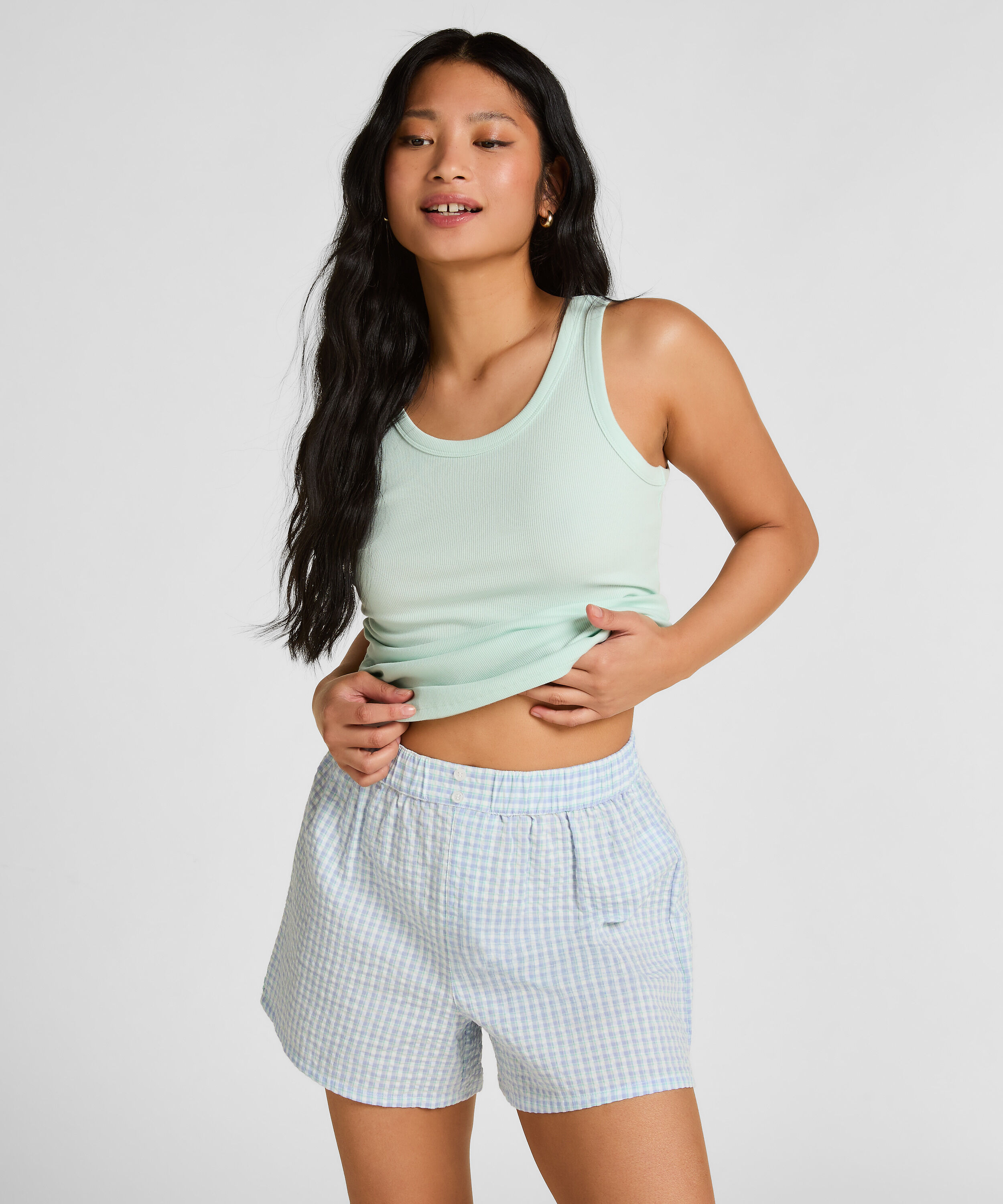 Pyjama Short Seersucker