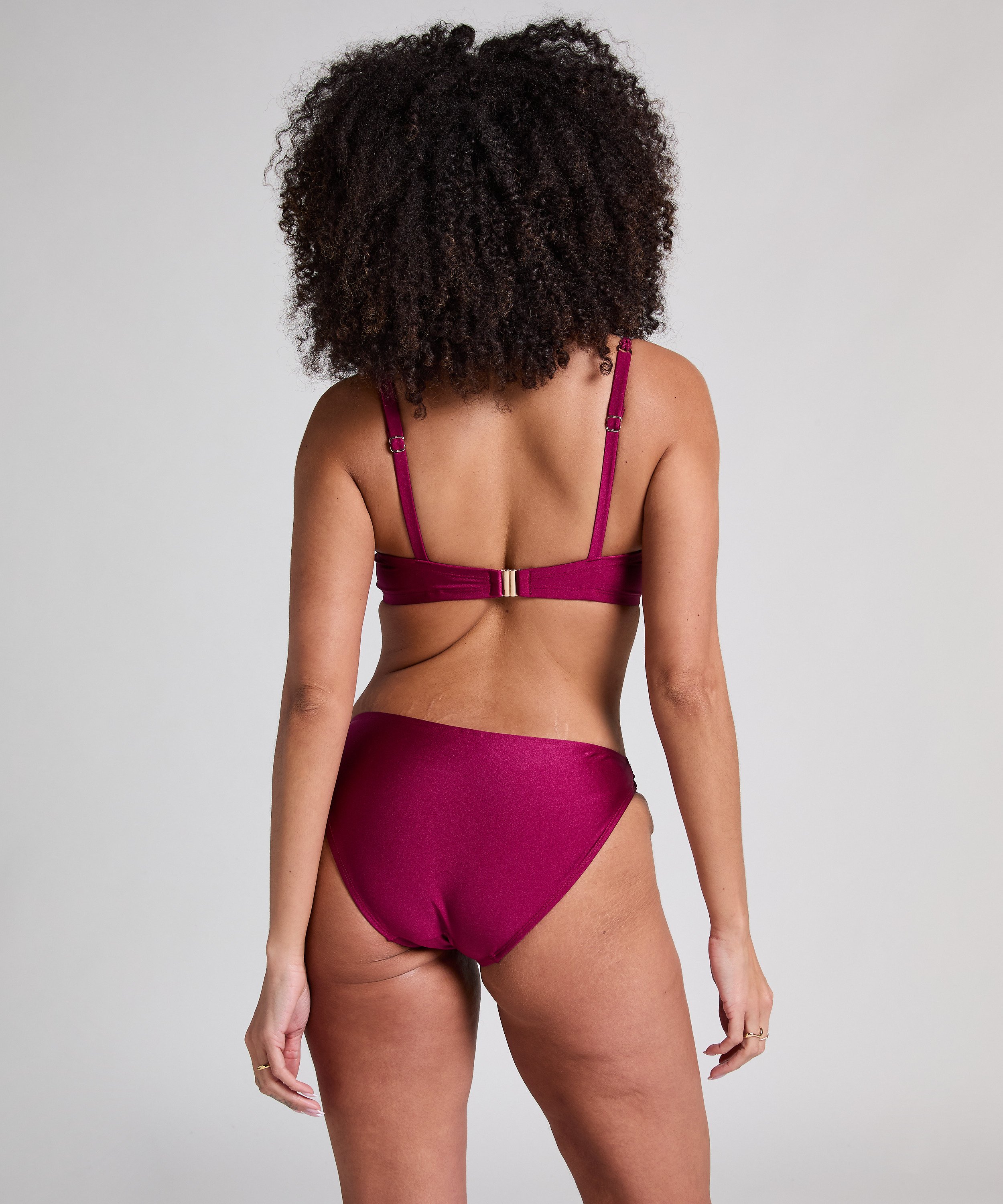 Voorgevormde bikinitop met beugel Marrakech, Rood, main