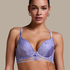 Soutien-gorge push-up à armatures préformé Charlie, Pourpre