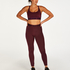 HKMX Regular waisted sport legging, Paars