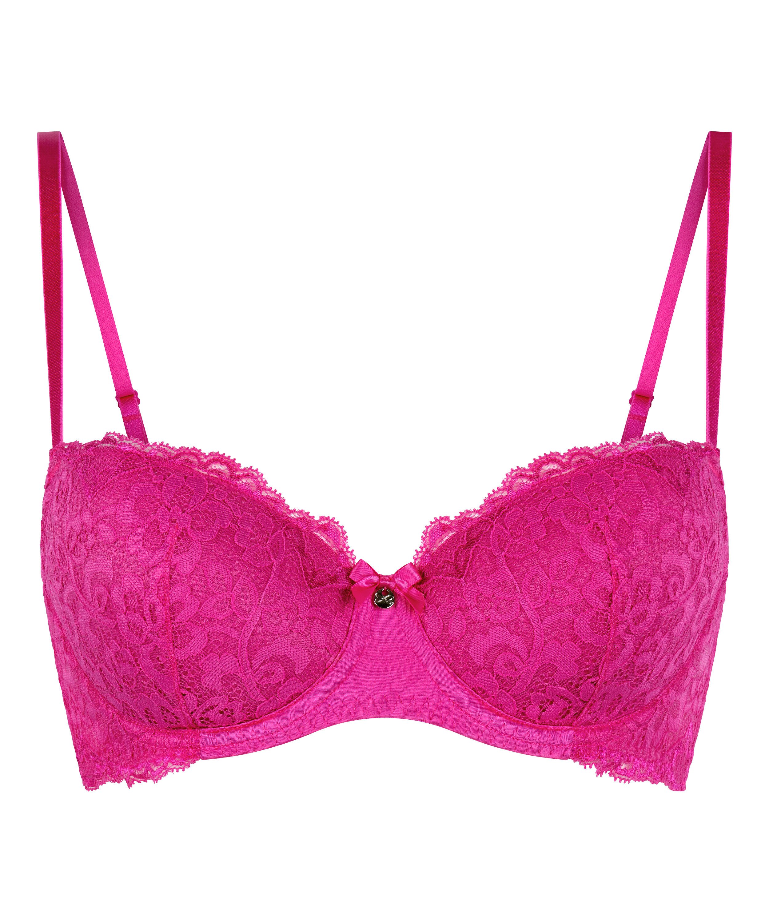 Voorgevormde beugel bh Marine, Roze