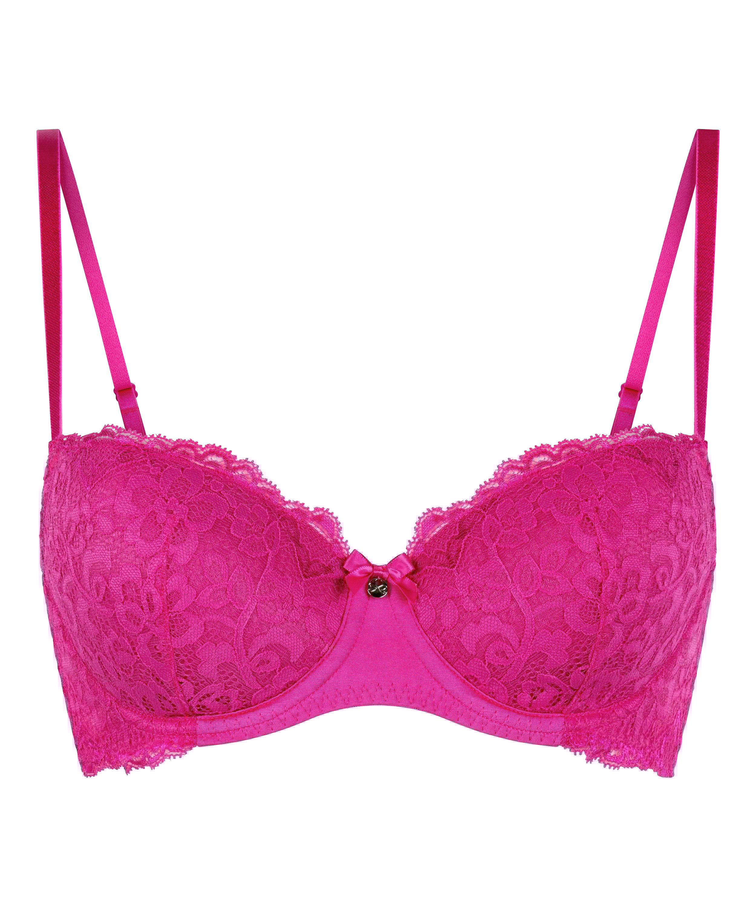 Voorgevormde beugel bh Marine, Roze, main