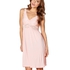 Slipdress Modal lace, Roze