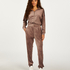 Pantalon de jogging Velours, Brun