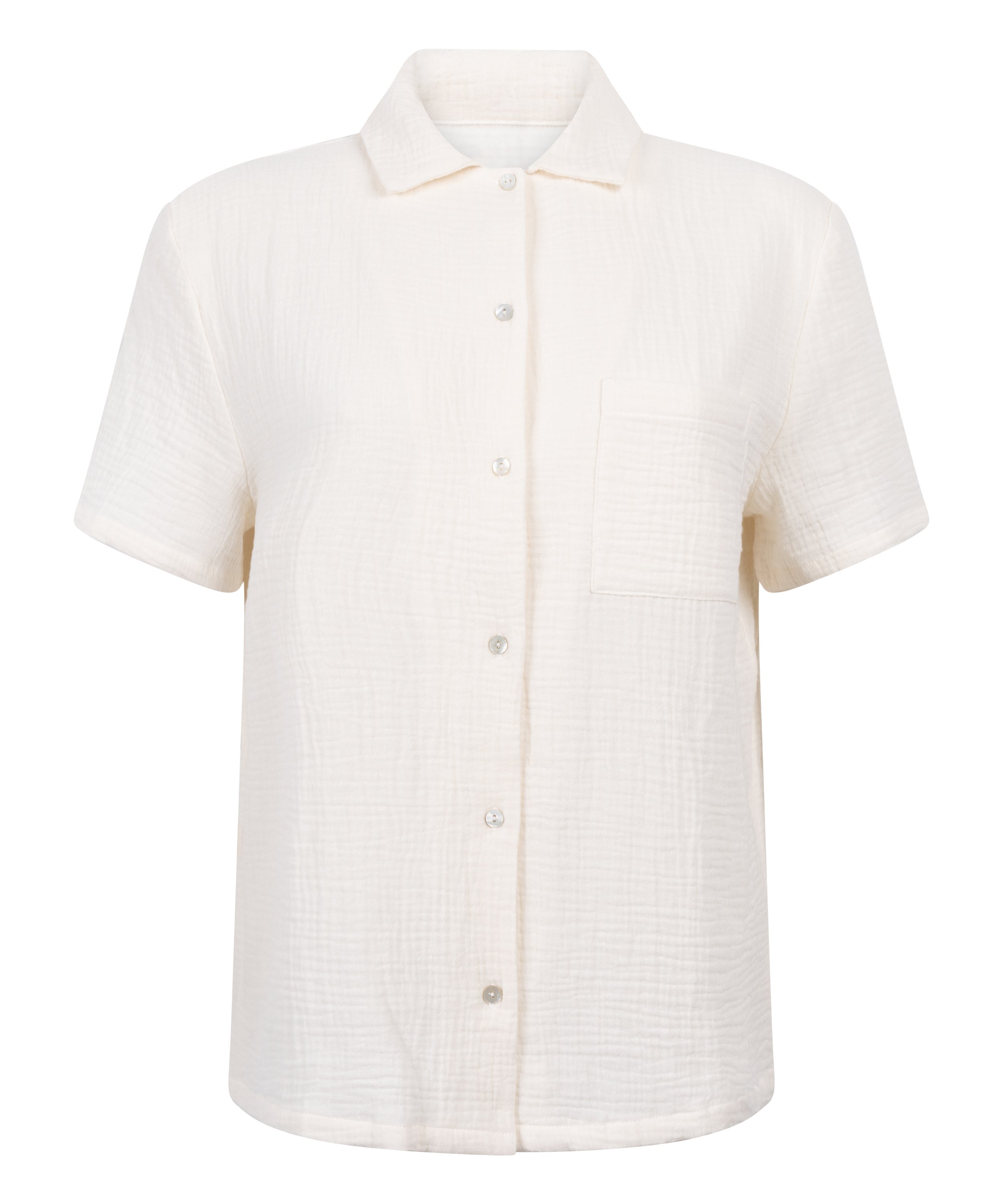 Veste en mousseline, Blanc, main